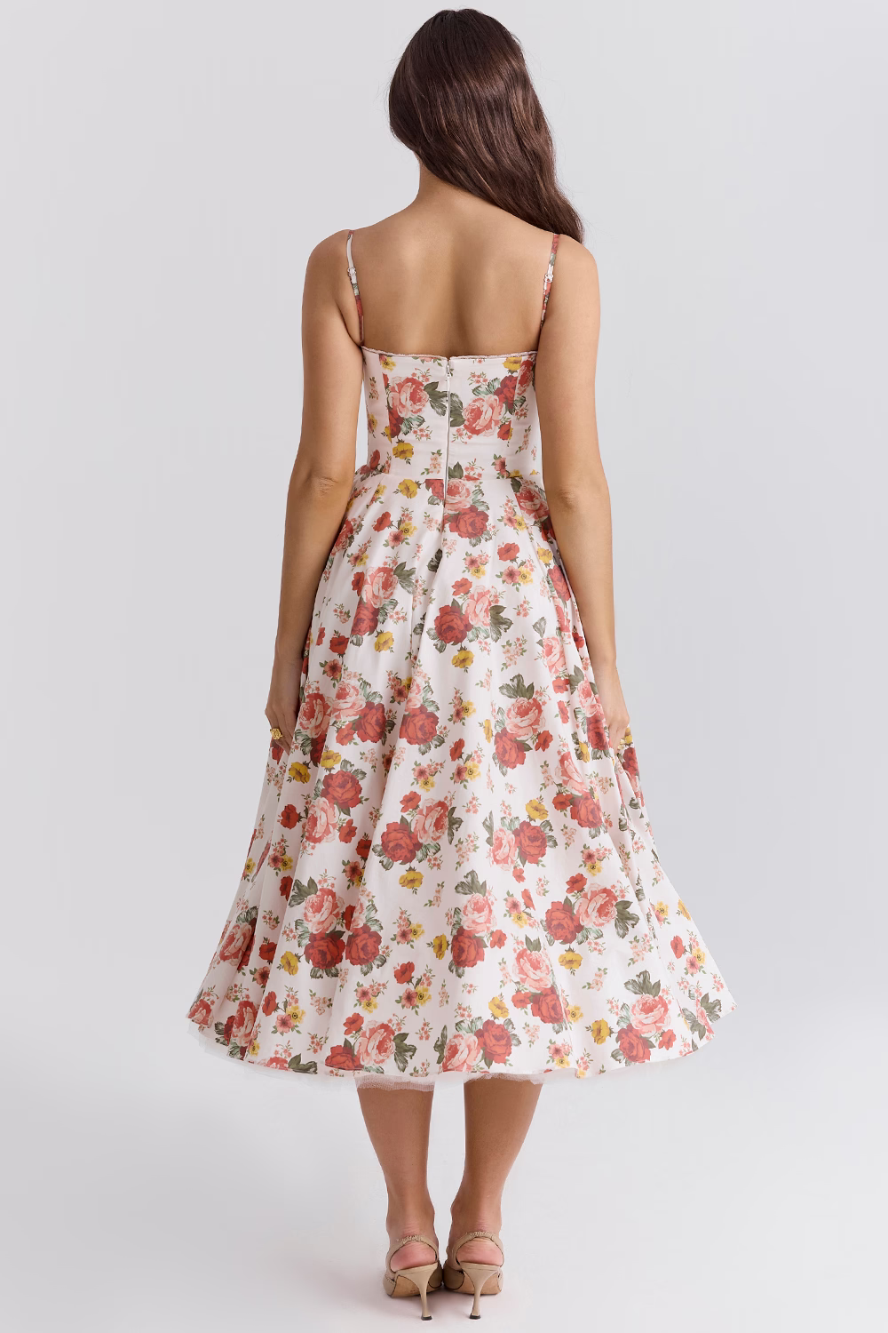 Fiorentina Rose Midi Dress