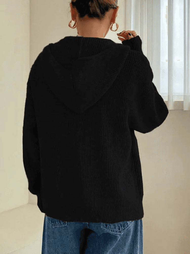 Harper Knit Zip Hoodie