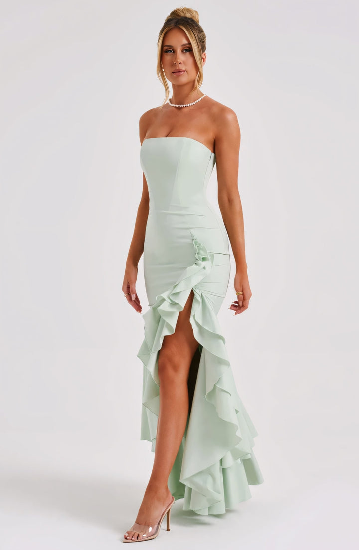 Valoria | Ruffle Maxi Dress