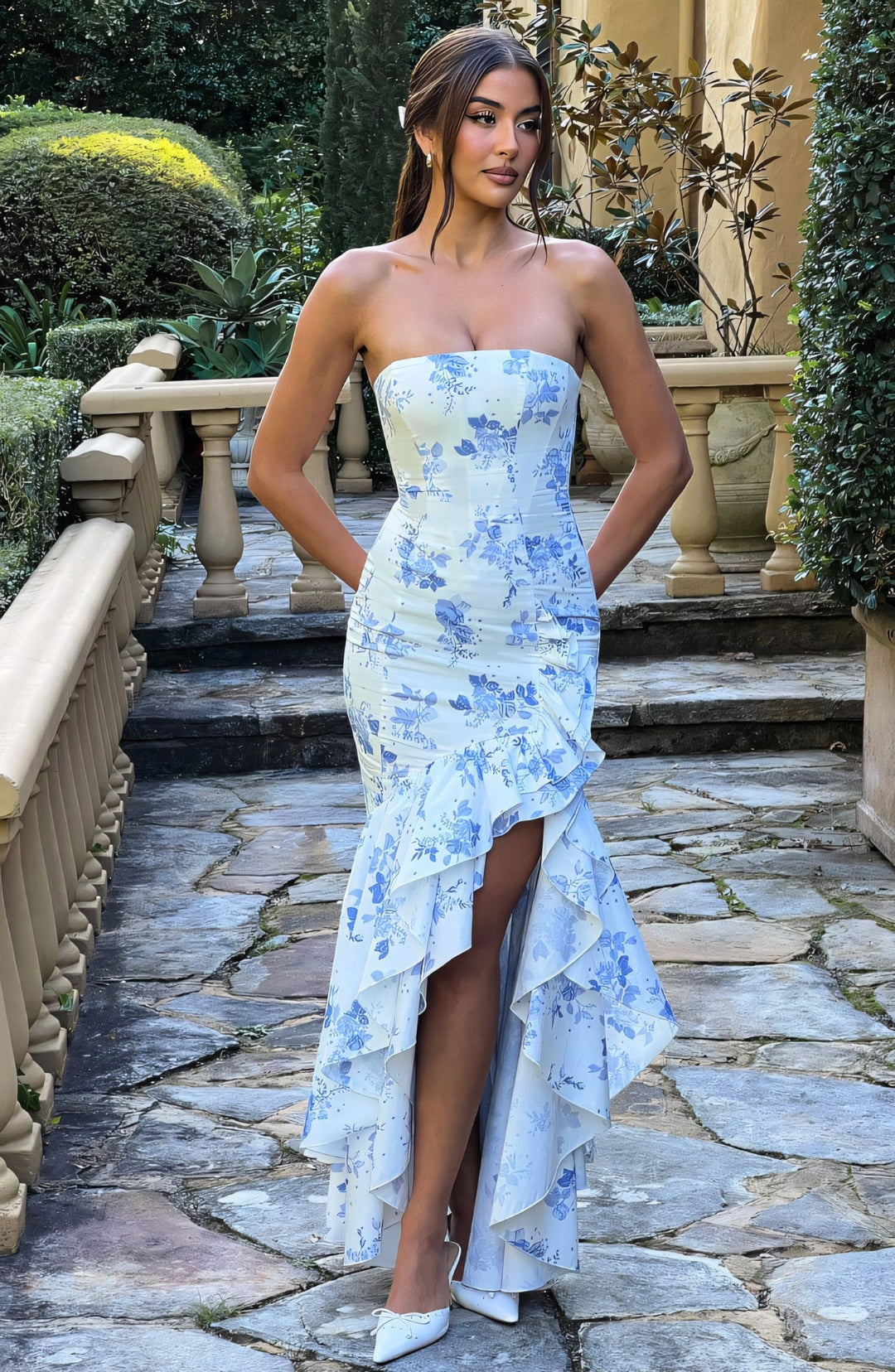 Valoria | Ruffle Maxi Dress