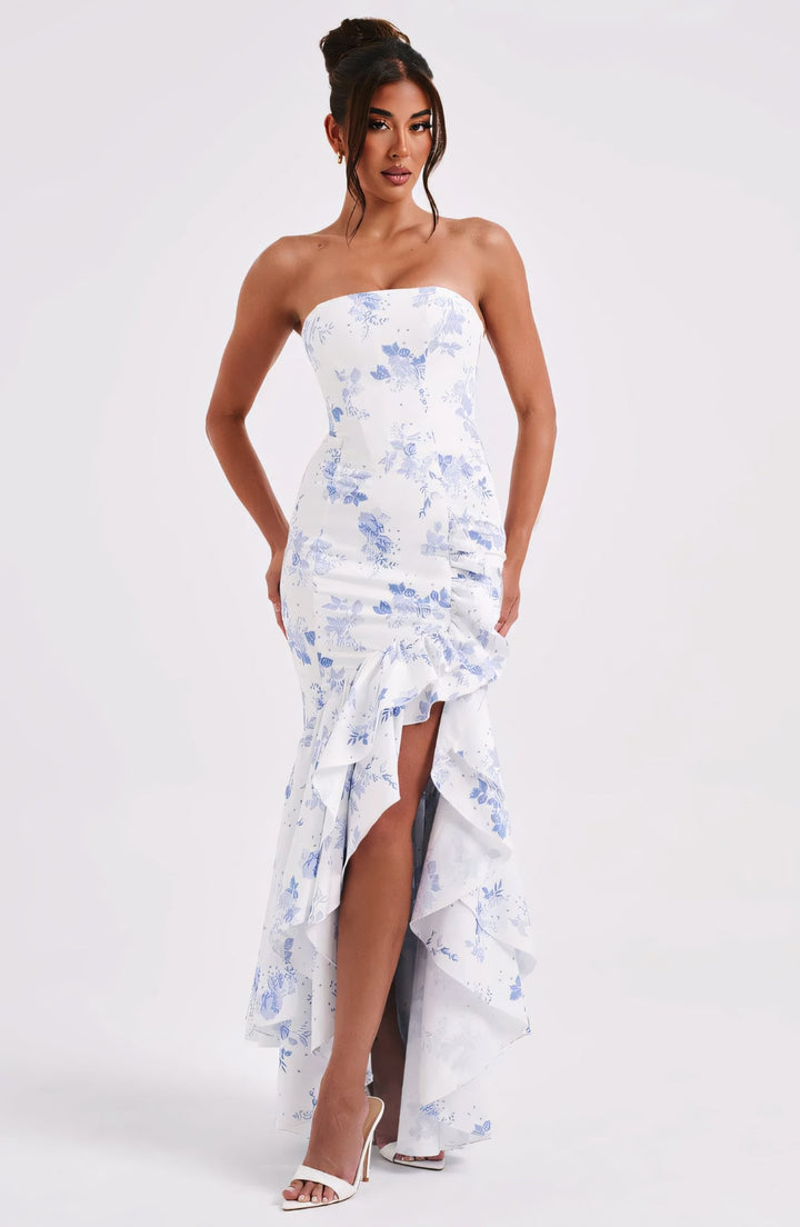 Valoria | Ruffle Maxi Dress