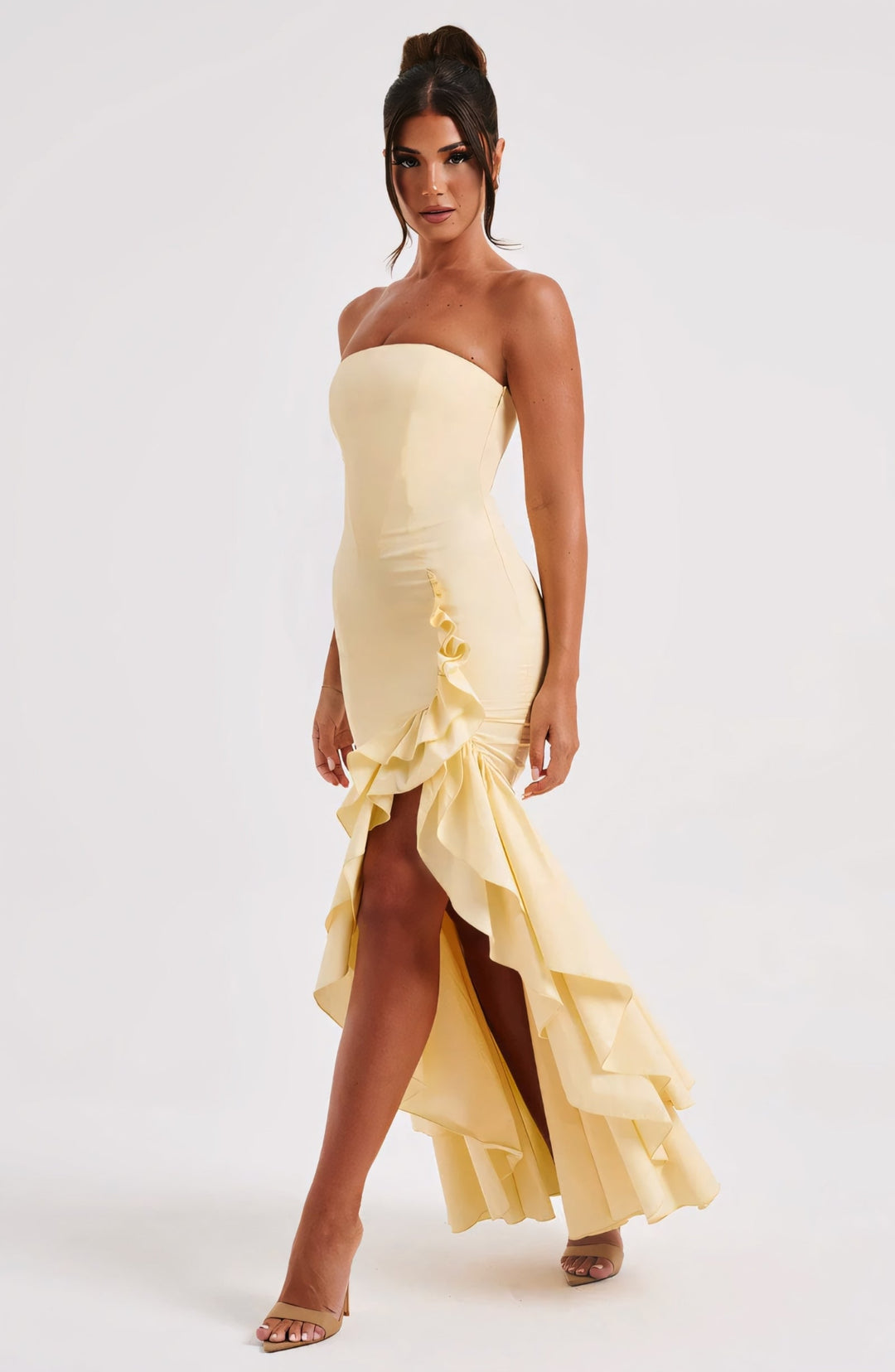 Valoria | Ruffle Maxi Dress