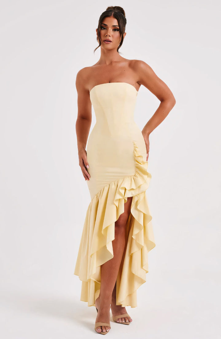 Valoria | Ruffle Maxi Dress