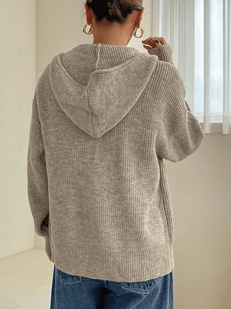 Harper Knit Zip Hoodie