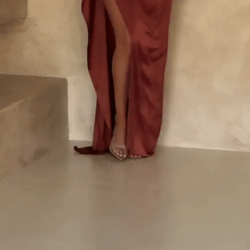 Solana Satin Elegance Maxi Dress