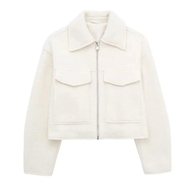 Mirisse | Chic Tweed Cropped Jacket