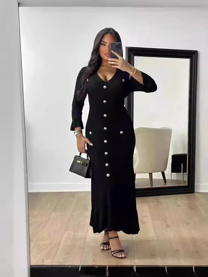 Zarelle | Elegant Knitted Bodycon Dress