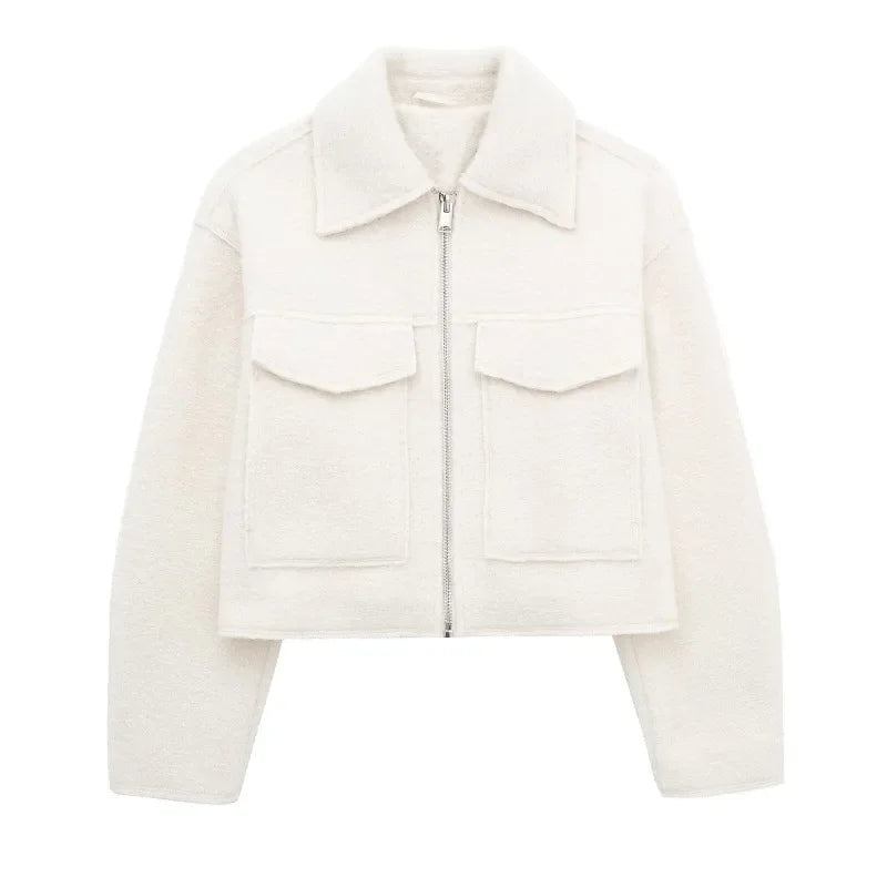 Mirisse | Chic Tweed Cropped Jacket