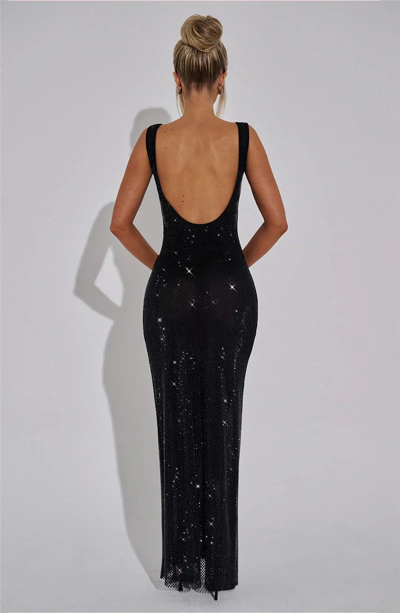 Selene Starlight Maxi Dress