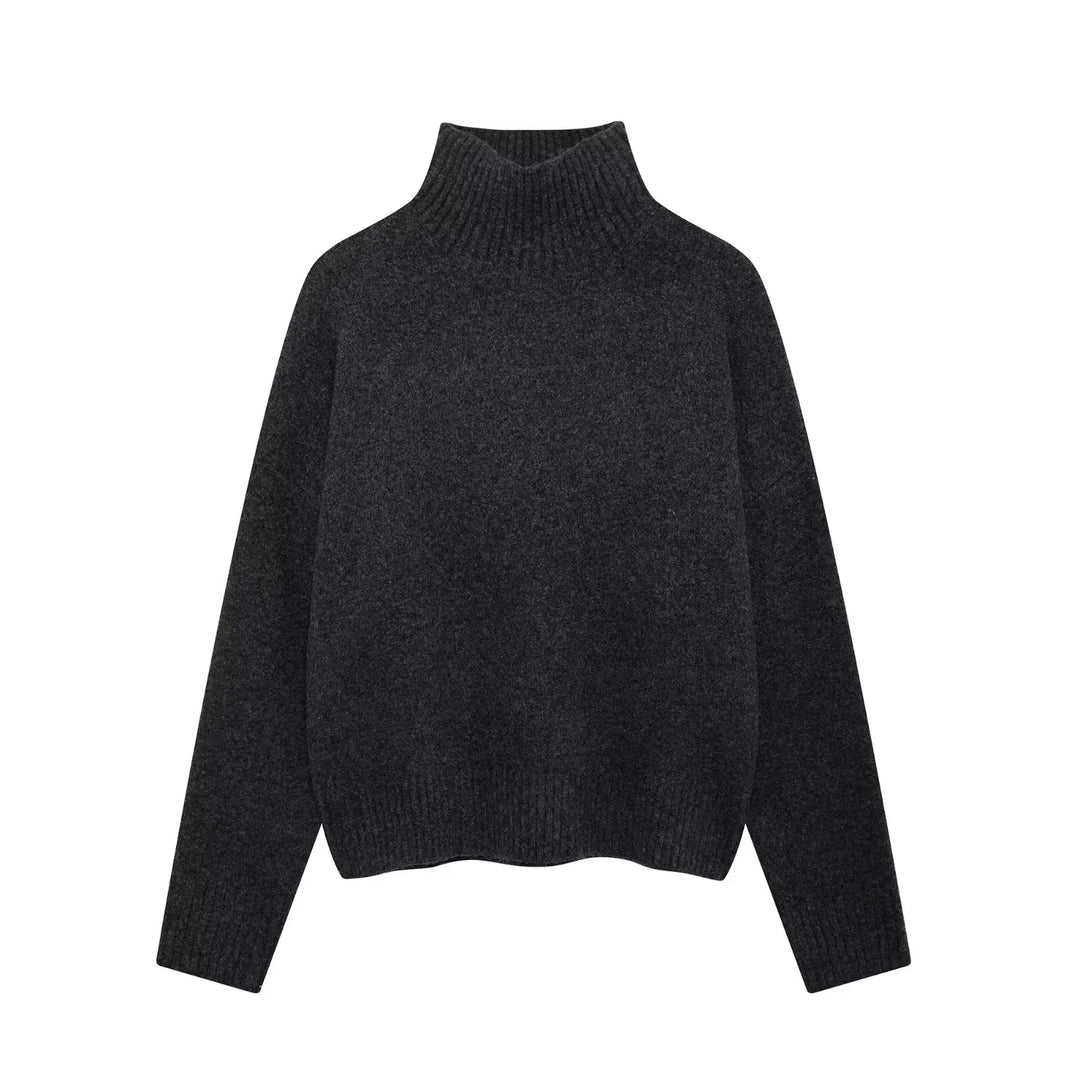 Lioraelle | Elegant Knit Turtleneck Sweater