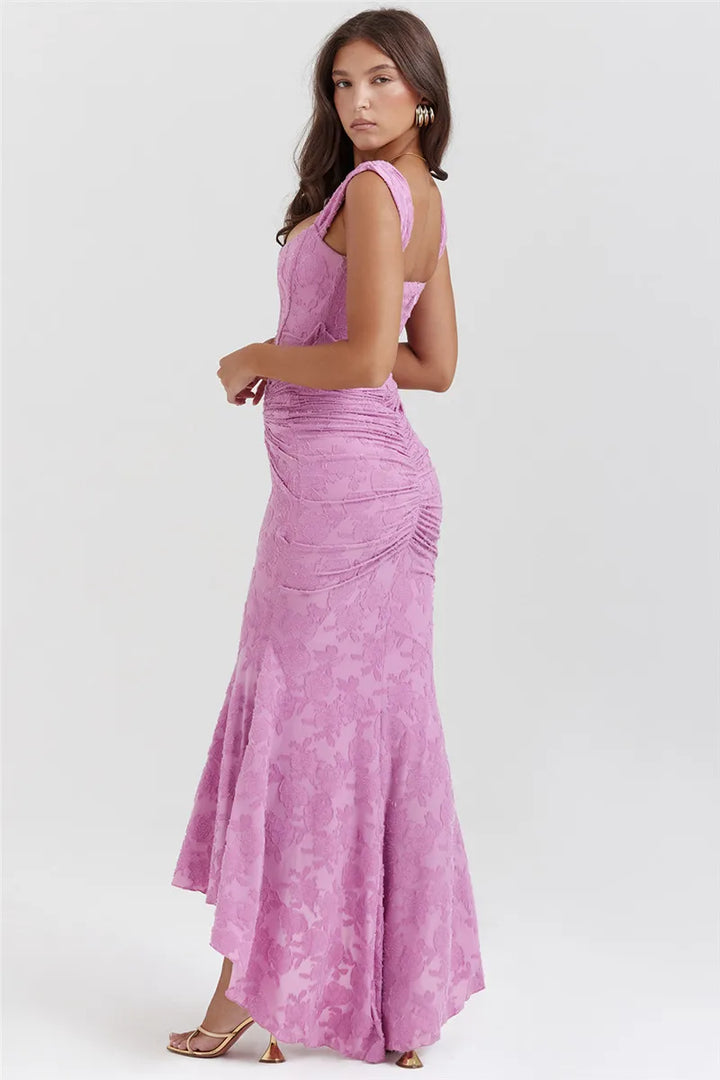Odalisse | Off-Shoulder Glamour Maxi Dress