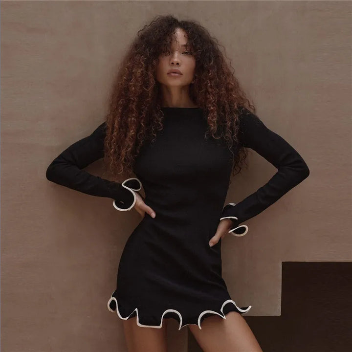 Corisande | Knit Elegance Mini Dress