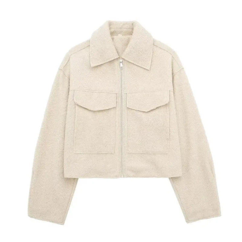 Mirisse | Chic Tweed Cropped Jacket