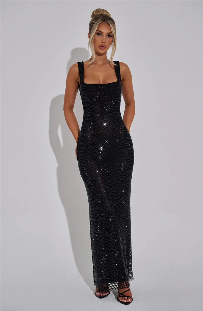 Selene Starlight Maxi Dress