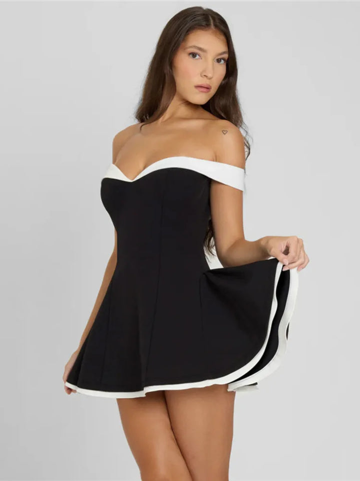 Corvina | Strapless A-Line Elegance Mini Dress