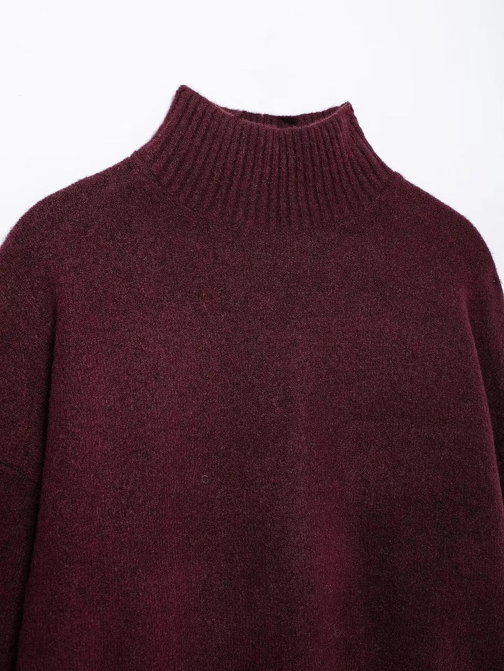 Lioraelle | Elegant Knit Turtleneck Sweater