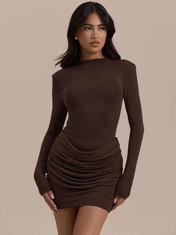 Leontine | Chic Ruched Bodycon