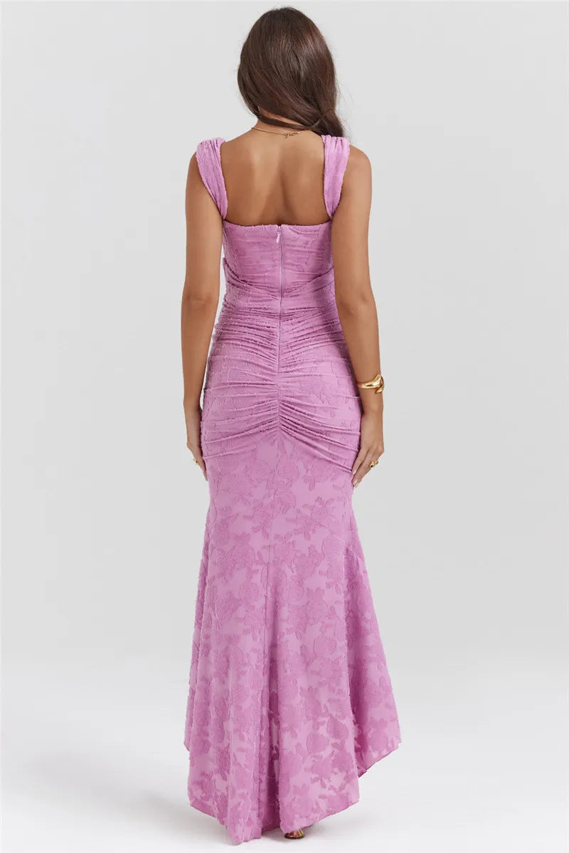Odalisse | Off-Shoulder Glamour Maxi Dress