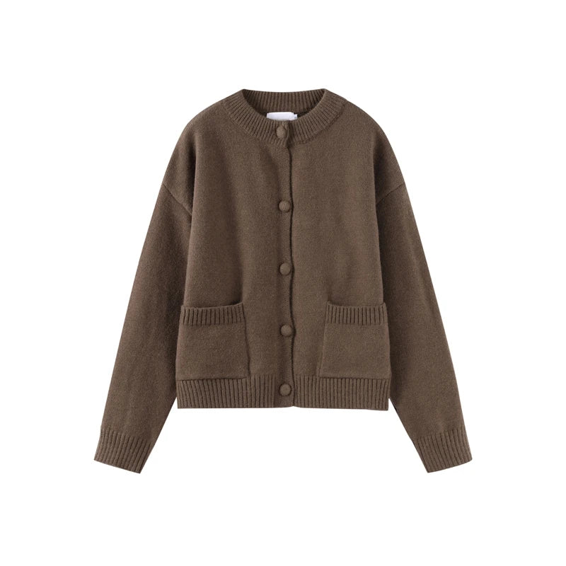 Thalisse | Cozy Button-Up Knit Cardigan
