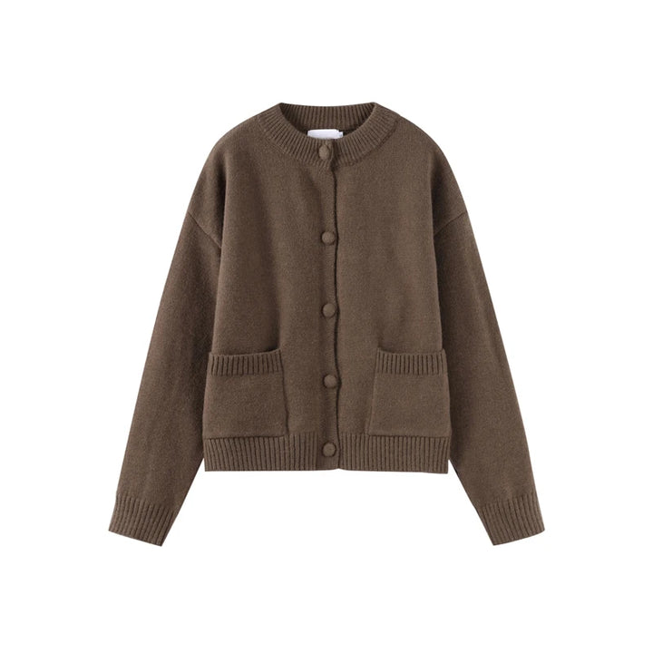 Thalisse | Cozy Button-Up Knit Cardigan