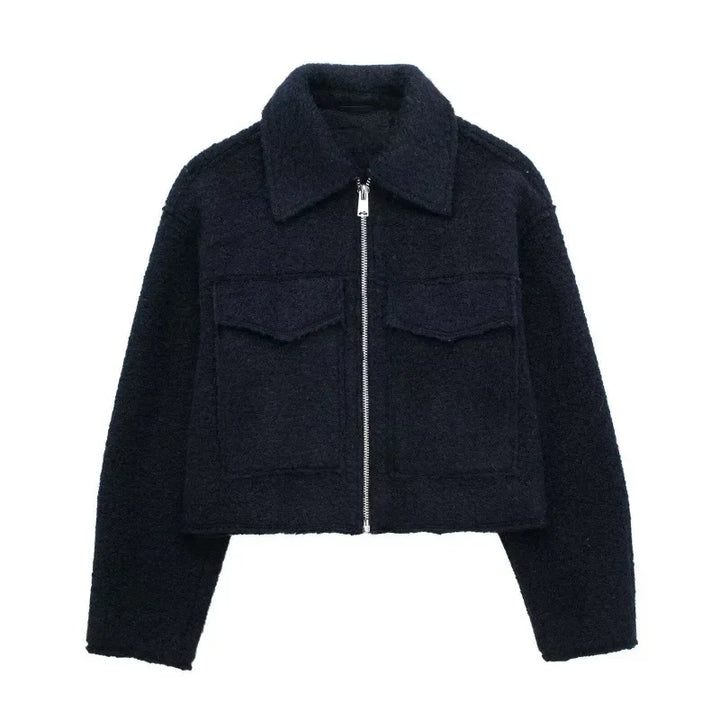 Mirisse | Chic Tweed Cropped Jacket