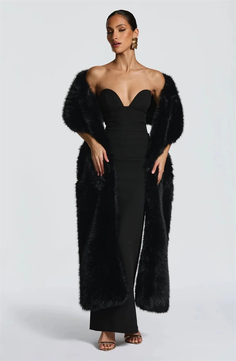 Arvianne | Halter Elegance Maxi Gown