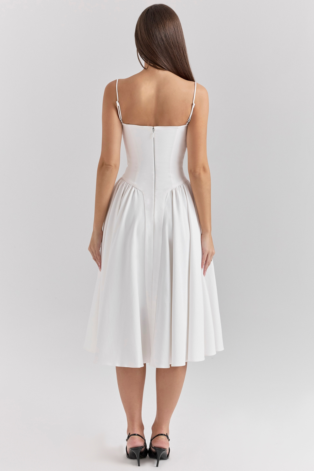 Élise Corset Midi Dress