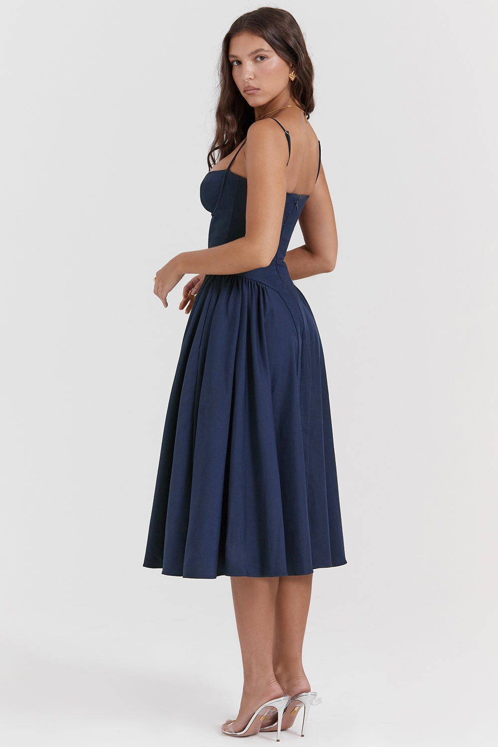 Élise Corset Midi Dress