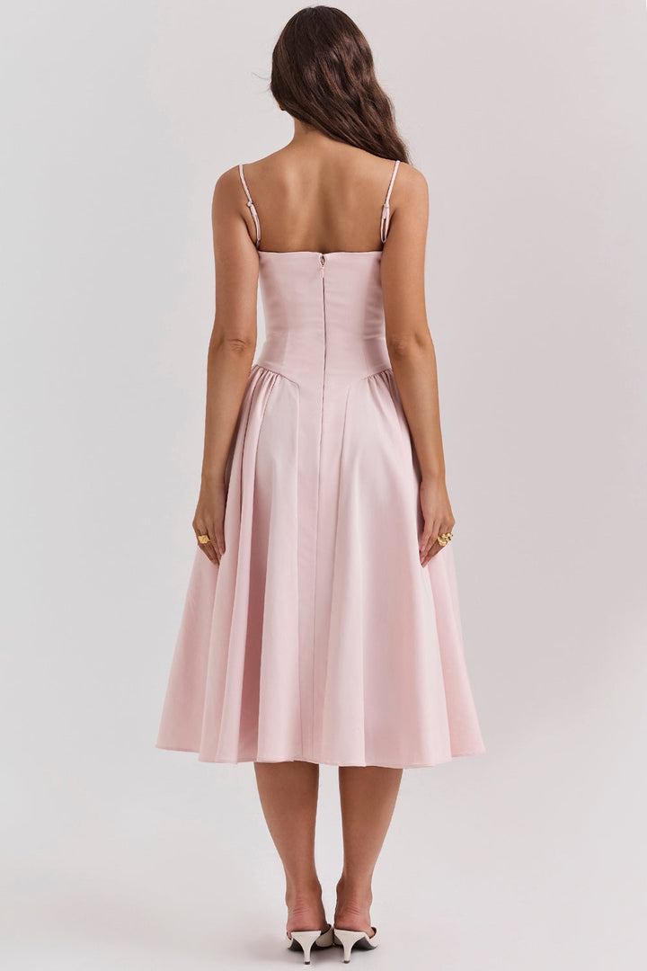 Élise Corset Midi Dress
