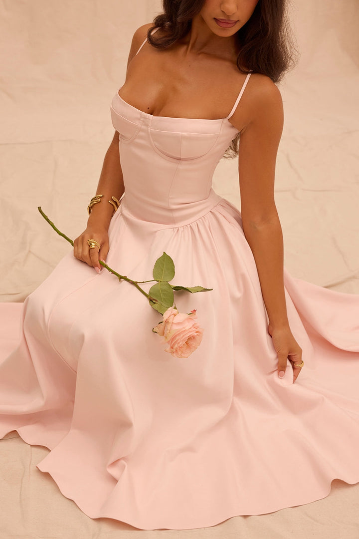 Élise Corset Midi Dress