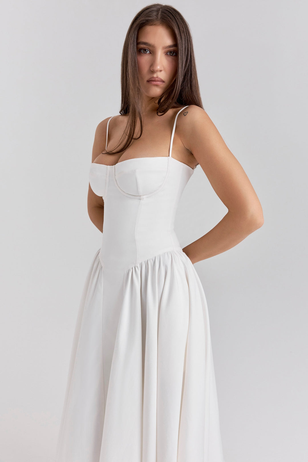 Élise Corset Midi Dress
