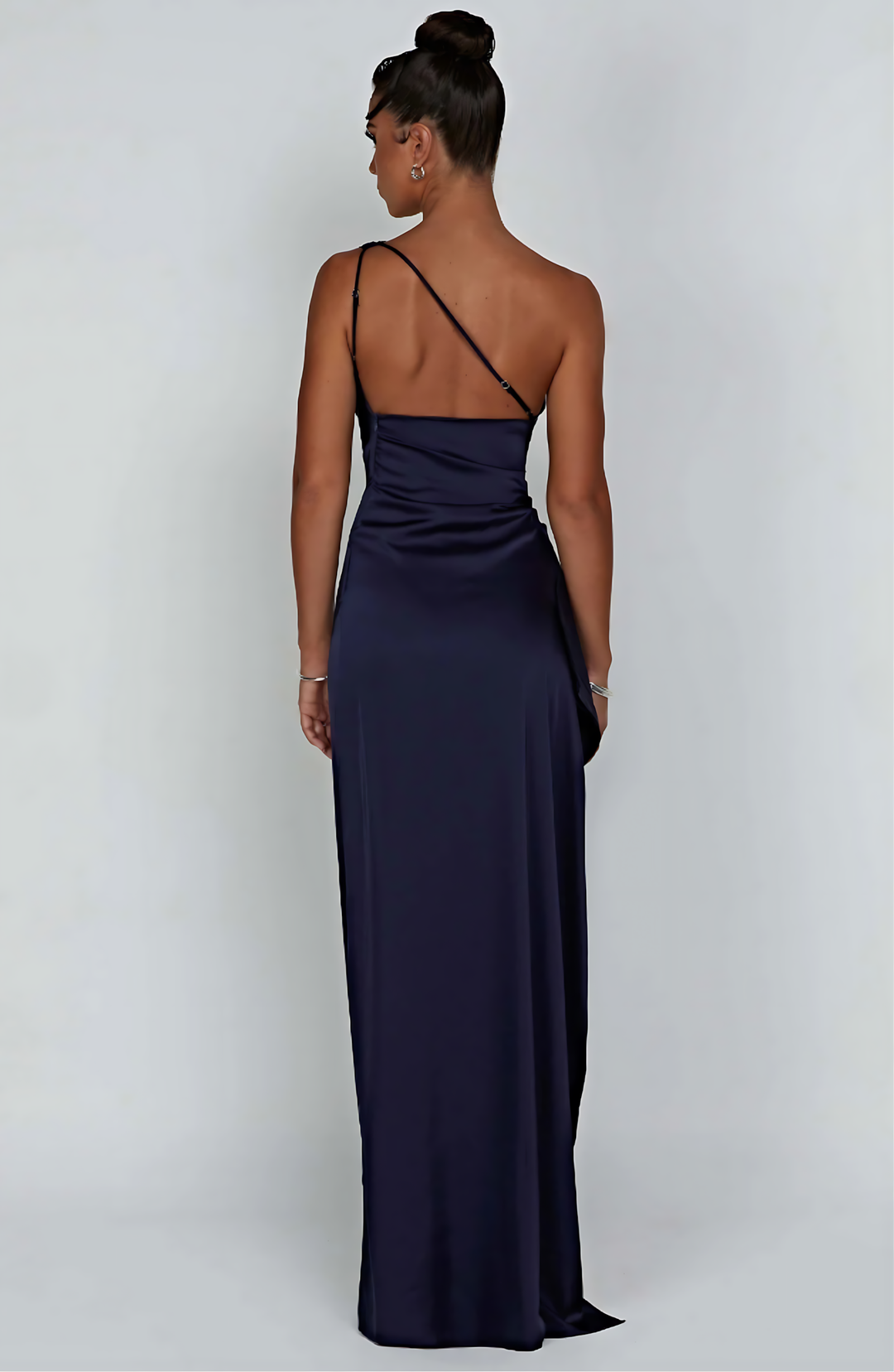 Solana Satin Elegance Maxi Dress